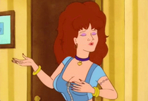 Animated King_of_the_Hill Peggy_Hill // 597x407 // 4.3MB // gif