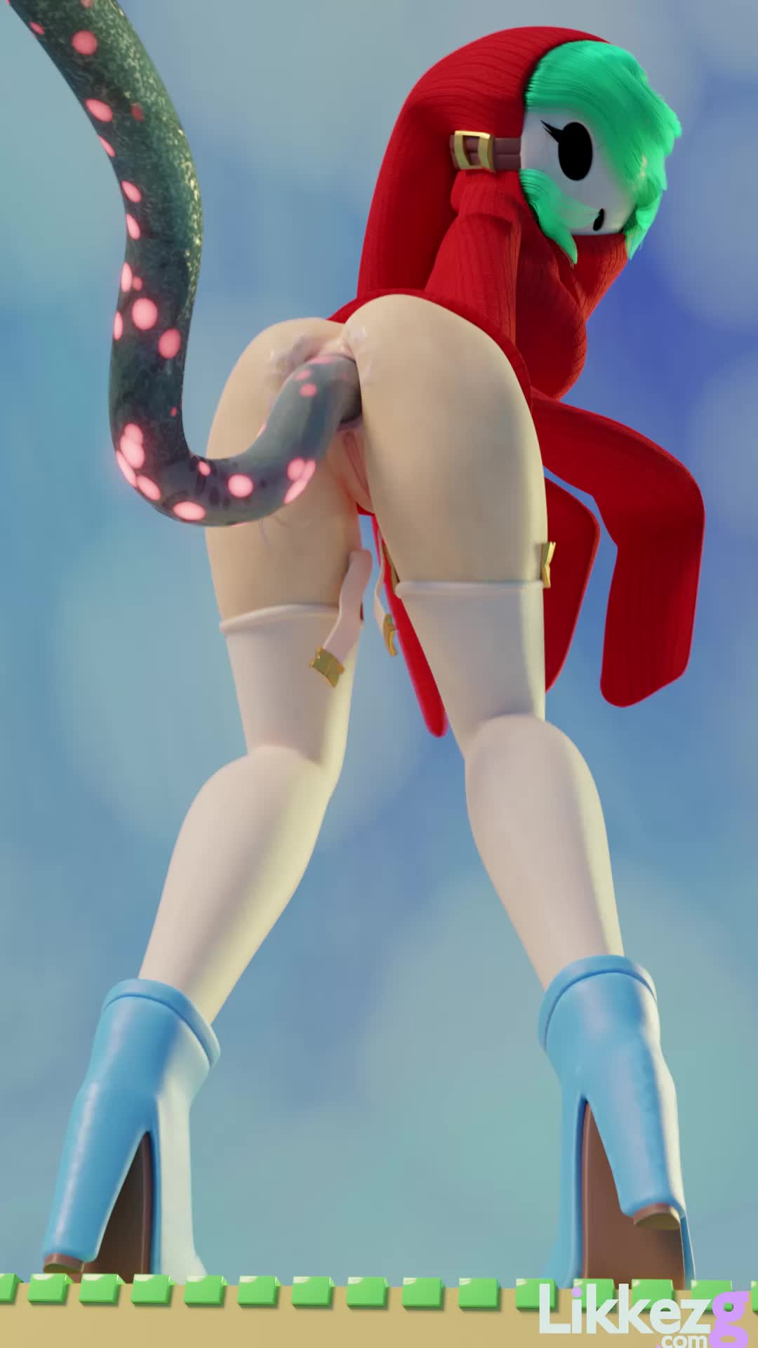 3D Animated Blender Super_Mario_Bros likkezg shygal // 1080x1920 // 4.0MB // webm