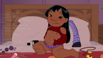 Lilo_Pelekai Lilo_and_Stitch Noznorohc // 1644x925 // 686.4KB // png