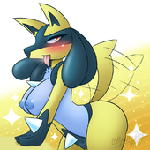 Lucario_(Pokémon) Pokemon laranthrod // 1000x1000 // 680.4KB // png