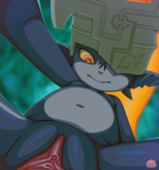 Animated Midna The_Legend_of_Zelda // 1800x1920 // 7.4MB // gif