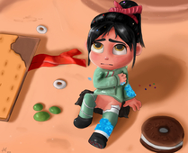 Vanellope_Von_Schweetz Wreck-It_Ralph // 3200x2600 // 2.0MB // jpg