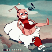 Cuphead Hilda_Berg lewdstew // 1100x1100 // 2.4MB // png