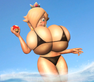 3D Princess_Rosalina Raikov Super_Mario_Bros // 1240x1080 // 1.1MB // png