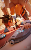 3D Blender Overwatch Tracer fireboxstudio // 4844x7680 // 1.4MB // jpg