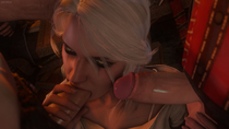3D Ciri Safemode Source_Filmmaker The_Witcher The_Witcher_3:_Wild_Hunt // 3840x2160 // 3.7MB // png