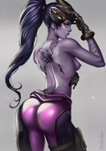 Overwatch Widowmaker dandonfuga // 3508x4957 // 1.0MB // jpg