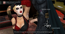 3D Batman Batman_(Series) Harley_Quinn yourenotsam // 1600x837 // 1.8MB // png