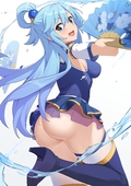 Aqua Kono_Subarashii_Sekai_ni_Shukufuku_wo! Xubai // 2480x3508 // 622.0KB // jpg