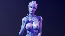 3D Asari Liara_T'Soni Mass_Effect // 1191x670 // 91.7KB // jpg