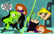 Disney_(series) Kim_Possible Kim_Possible_(Series) Shego grimphantom // 5599x3577 // 5.8MB // png