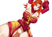 CrimsonHysteria DOTA_2 Defense_Of_The_Ancients_2 Lina Lina_the_Slayer // 6260x4488 // 6.9MB // png