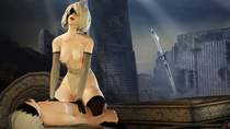 3D Android_2B Android_9S Nier Nier_Automata Source_Filmmaker m1stermorden // 1920x1080 // 1.1MB // jpg