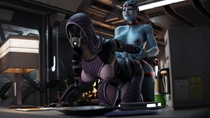 3D Asari Blender Mass_Effect Quarian Samara Tali'Zorah_nar_Rayya dinoboy555 // 3840x2160 // 642.4KB // jpg