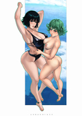 Fubuki One_Punch_Man Tatsumaki dandonfuga // 3400x4808 // 735.3KB // jpg