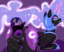 My_Little_Pony_Friendship_Is_Magic Nightmare_Moon Princess_Luna Saurian // 1280x1046 // 194.1KB // png