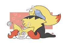 Braixen_(Pokemon) Pokemon thekilinah // 1185x877 // 243.1KB // png