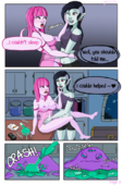 Marceline_the_Vampire_Queen Princess_Bubblegum // 667x1000 // 568.9KB // png