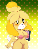 Animal_Crossing BIGDON1992 Isabelle // 1008x1280 // 523.6KB // png