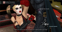 3D Batman Batman_(Series) Harley_Quinn yourenotsam // 1600x837 // 1.8MB // png