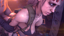 3D Animated Imflain Metal_Gear_Solid_V:_The_Phantom_Pain Quiet // 700x394 // 6.9MB // gif