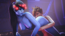 3D AngryRabbitGmoD Overwatch Tracer Widowmaker // 1280x720 // 1.5MB // png