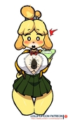 Animal_Crossing Isabelle Lollipopcon // 1170x2061 // 222.8KB // jpg