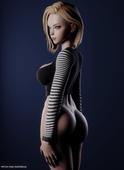 3D Android_18 Blender Dragon_Ball_Z Mavixtious // 1400x1920 // 150.1KB // jpg