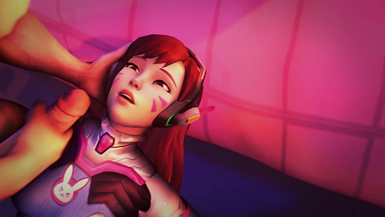 3D Animated D.Va Overwatch Source_Filmmaker kawaiidetectiveenthusiast // 1280x720 // 3.3MB // webm