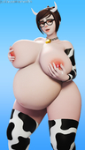 3D Blender Mei-Ling_Zhou Overwatch justausernamesfm // 1080x1920 // 1.5MB // png