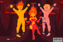 Adventure_Time Finn_the_Human Flame_Prince Flame_Princess whycantifindaname // 1200x800 // 603.7KB // jpg