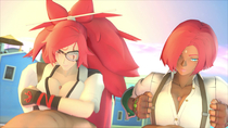 3D Animated Baiken Giovanna Guilty_Gear Sound Source_Filmmaker Subject06855 // 1920x1080, 16s // 19.0MB // mp4