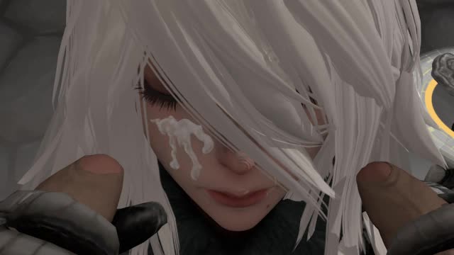 Android_A2 Animated Blender Nier_Automata // 640x360 // 271.0KB // webm