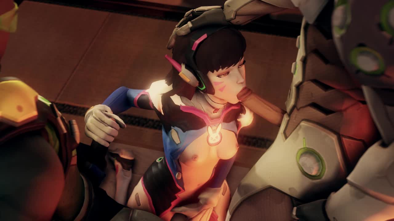 3D Animated D.Va Overwatch Source_Filmmaker kawaiidetectiveenthusiast // 1280x720 // 2.5MB // webm