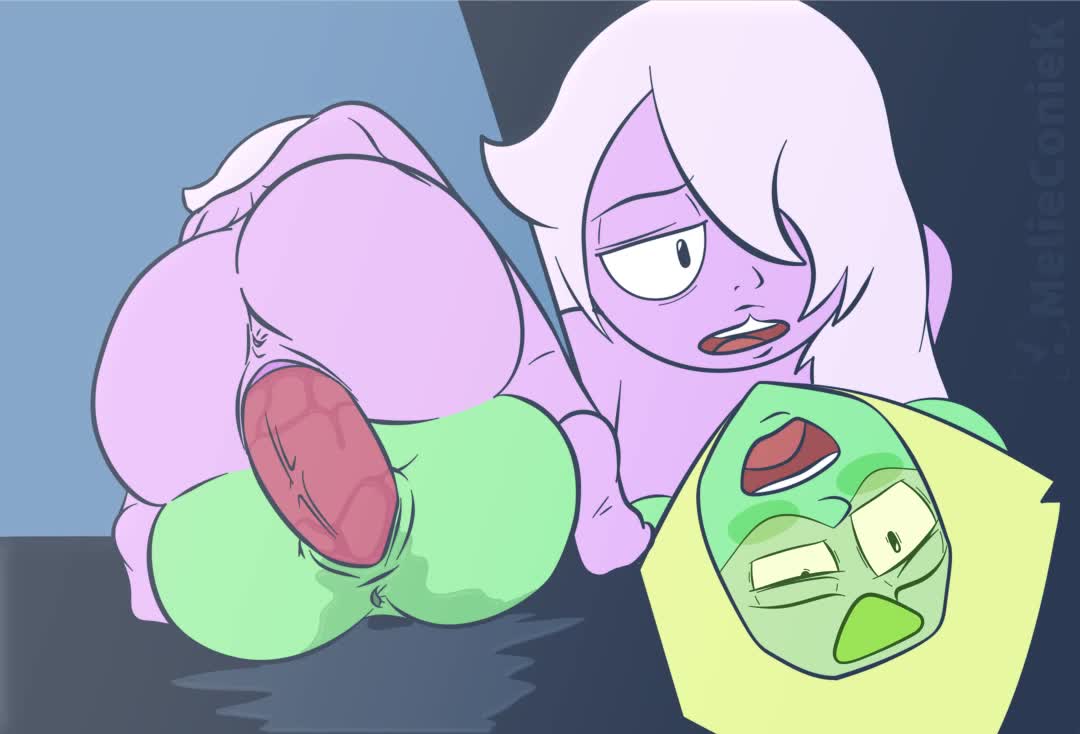 Amethyst Animated MelieConiek Peridot Steven_Universe // 1080x734 // 156.1KB // webm