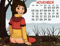 Calendar Incognitymous Jinora The_Legend_of_Korra // 1650x1275 // 850.9KB // png