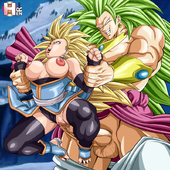 Broly Dragon_Ball_Z RankerHen Saiyan // 900x900 // 921.6KB // png