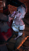 3D Bloody_Baron Ciri Frost_556 Source_Filmmaker The_Witcher The_Witcher_3:_Wild_Hunt // 1080x1920 // 2.7MB // png