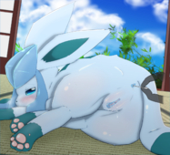 Glaceon_(Pokémon) Pokemon // 1280x1162 // 1.2MB // png