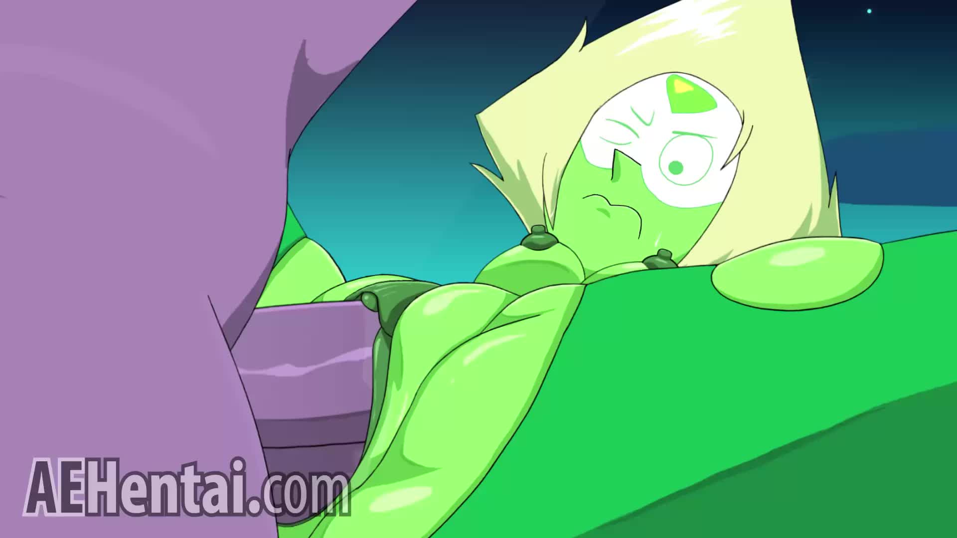 AEHentai Animated Peridot Steven_Universe slappyfrog // 1920x1080 // 340.5KB // webm