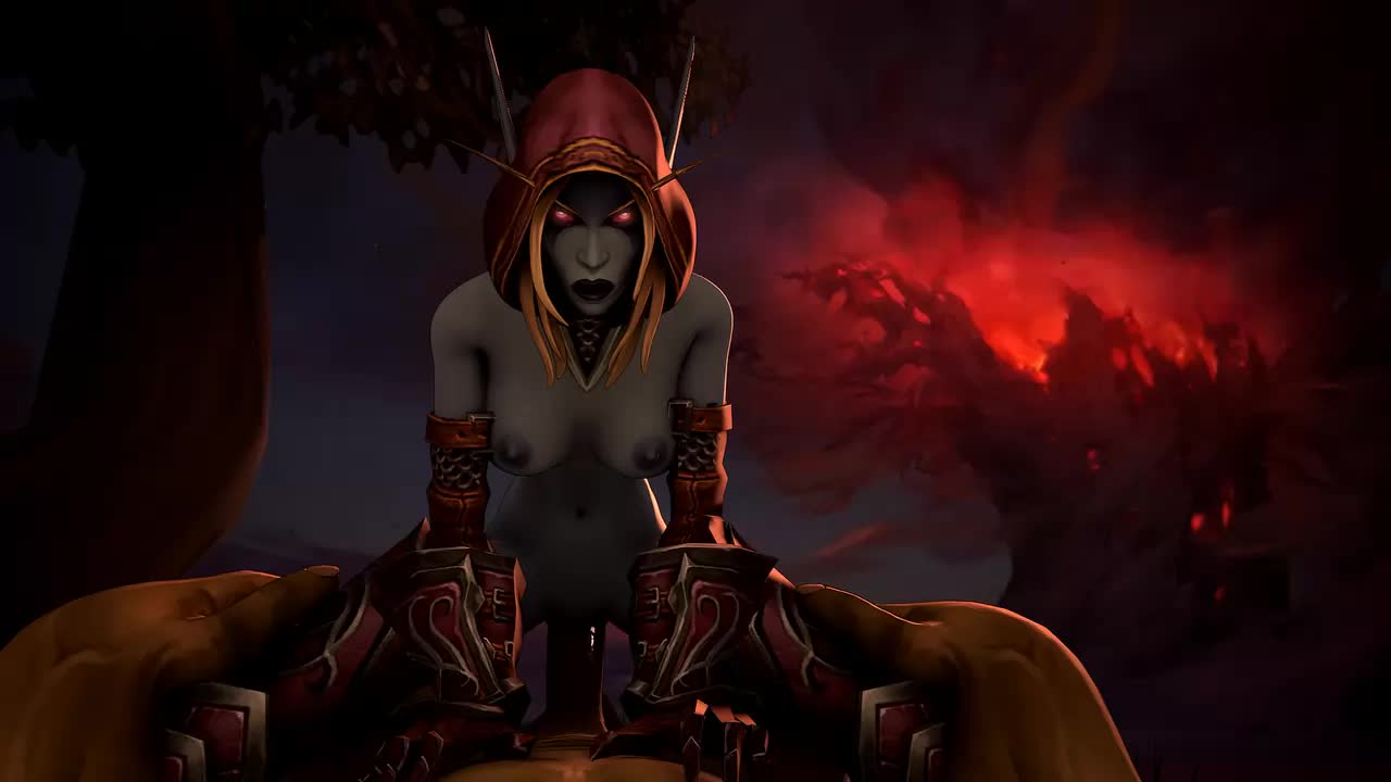 3D Animated Rexxcraft Sylvanas_Windrunner World_of_Warcraft // 1280x720 // 1.5MB // webm