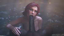 The_Witcher_3:_Wild_Hunt Triss_Merigold currysfm // 3840x2160 // 11.1MB // png