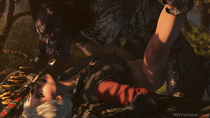 Ciri Source_Filmmaker The_Witcher The_Witcher_3:_Wild_Hunt Werewolf WitcherRes // 1920x1080 // 2.0MB // jpg