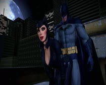 3D Animated Batman_(Bruce_Wayne) Catwoman Gmod noname55 // 1920x1080 // 494.6KB // webm