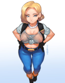 Android_18 Dragon_Ball_Z Talez01 // 1280x1636 // 968.9KB // png