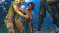 3D Animated Geralt_of_Rivia Source_Filmmaker The_Witcher Triss_Merigold timpossible // 512x288 // 4.4MB // gif