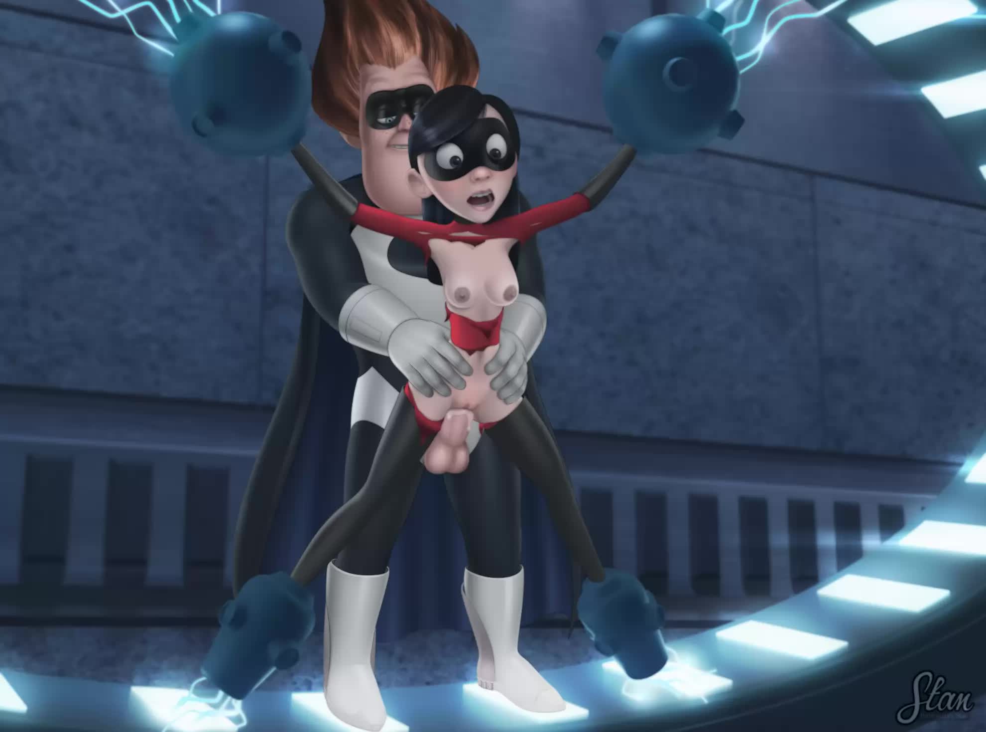 Animated Sfan Syndrome The_Incredibles_(film) Violet_Parr // 1980x1470 // 5.0MB // webm