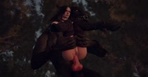 3D Animated Blender The_Witcher_3:_Wild_Hunt Yennefer comandorekinsfm // 960x506 // 5.0MB // webm