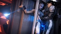 3D Asari Asarimaniac Commander_Shepard Femshep Liara_T'Soni Mass_Effect // 3840x2160 // 1.1MB // jpg