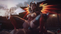 3D Animated Autodesk_Maya Mercy Overwatch Sound VG_Erotica audiodude // 1280x720, 21.5s // 11.8MB // webm